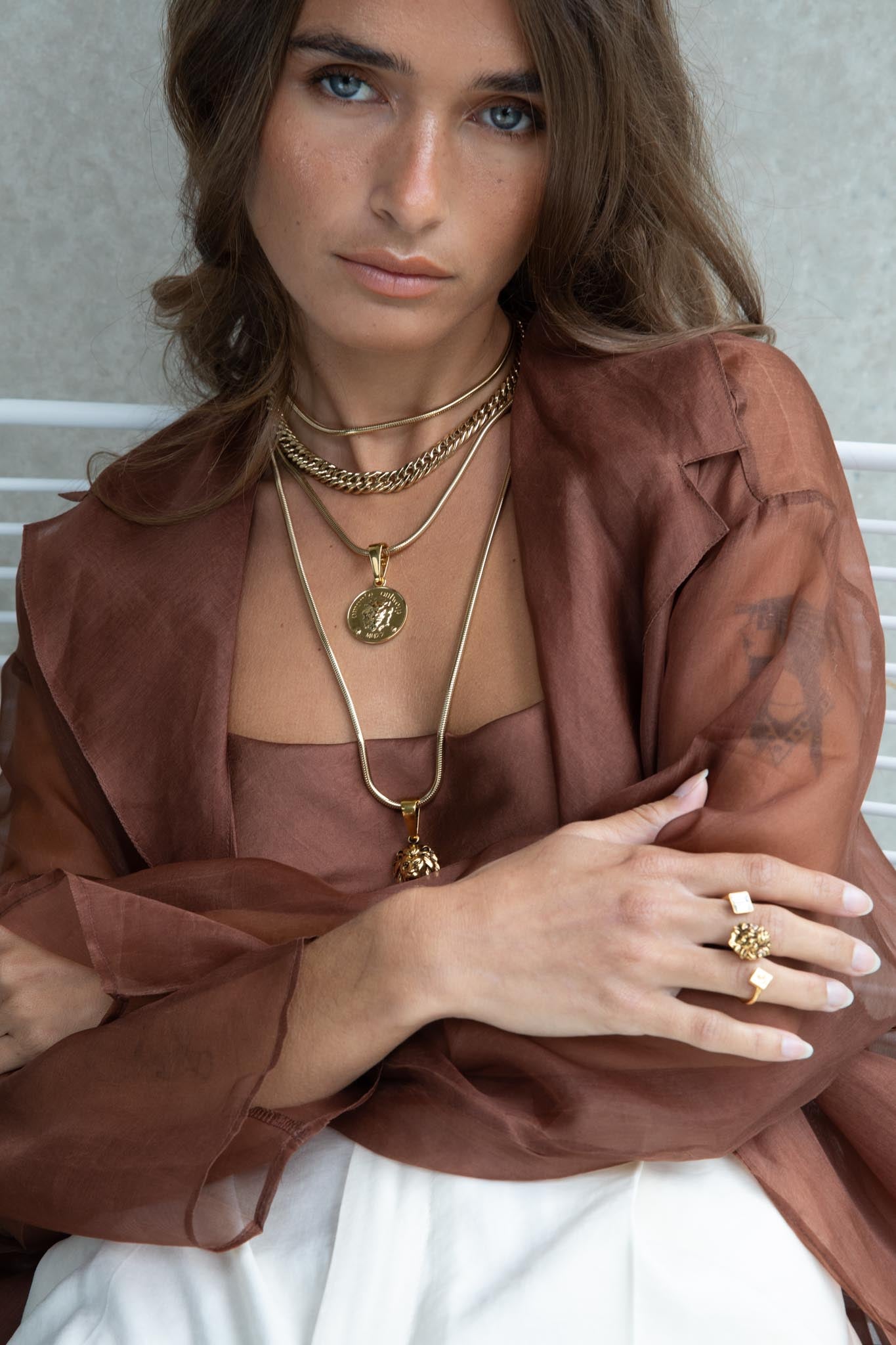 Snake Short Necklace