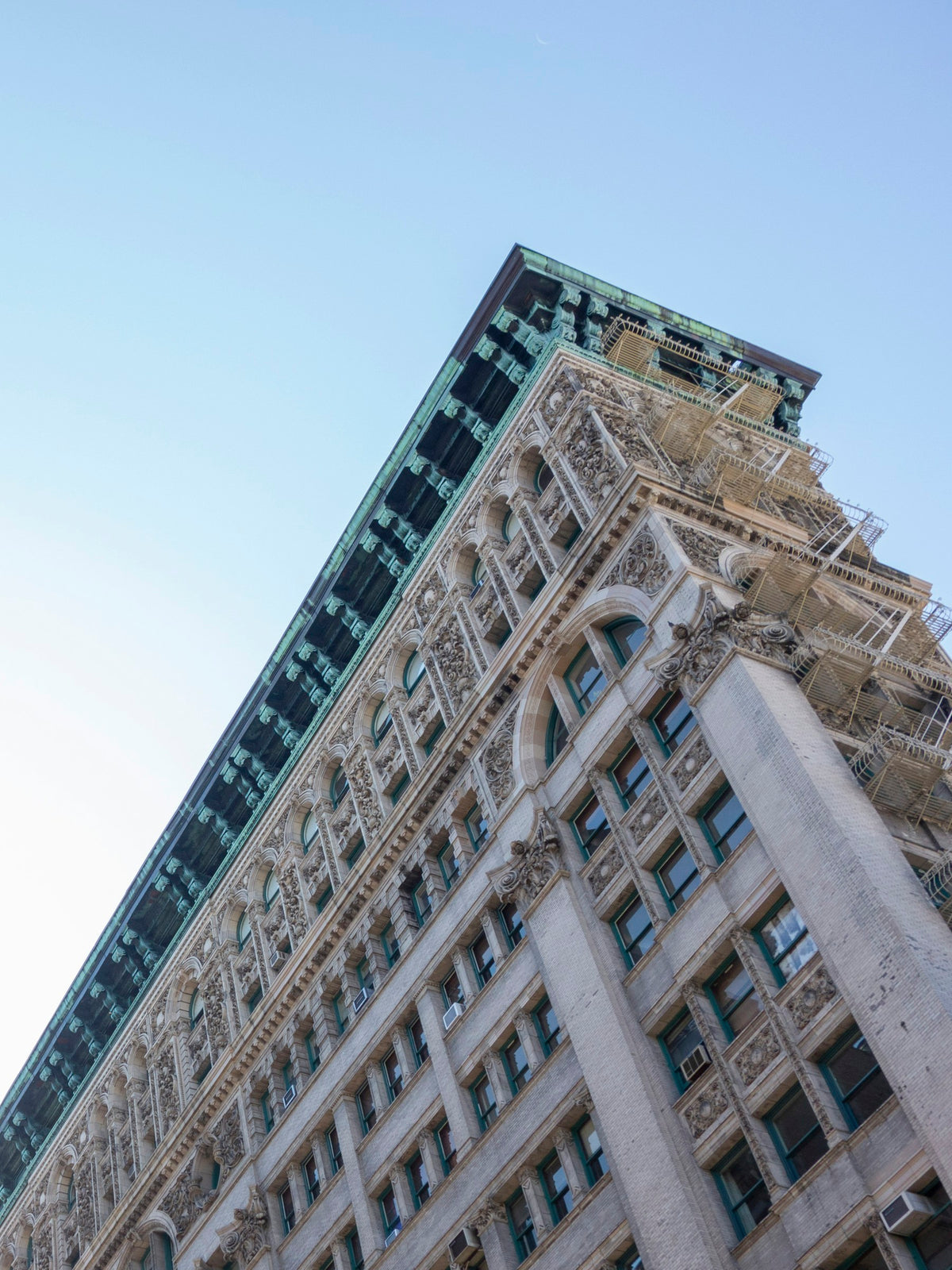 Cast-iron facade in SoHo, New York
